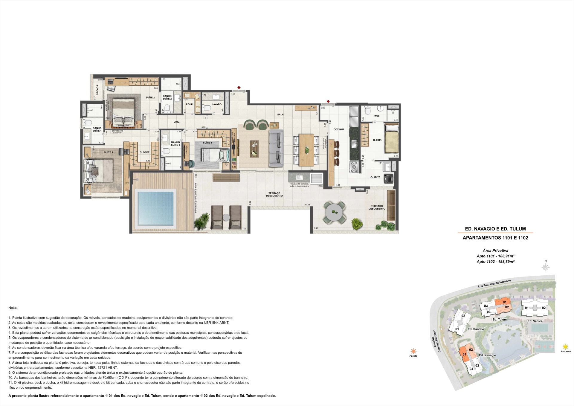 Planta — Orygem Acqua Home — planta 3