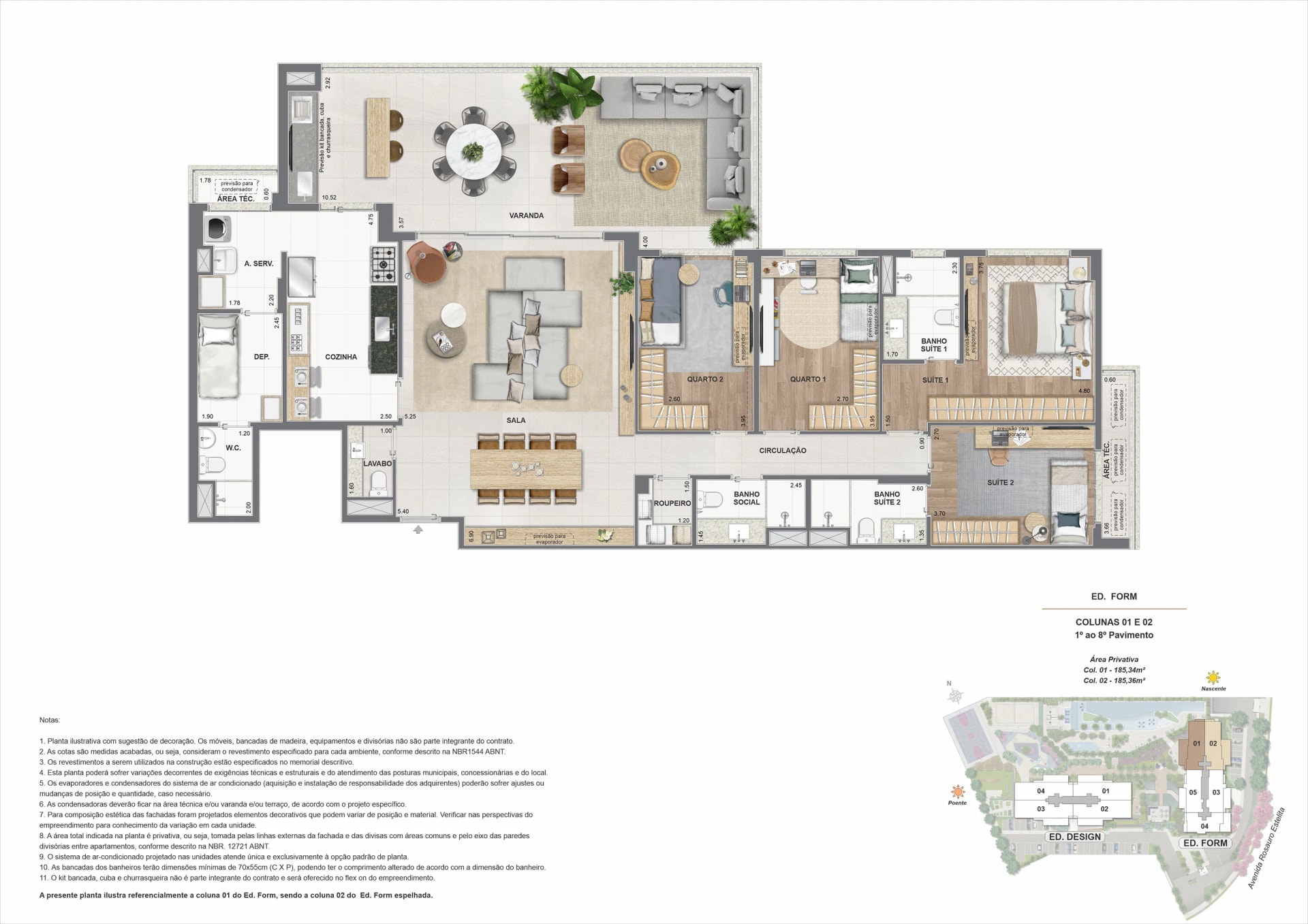 Planta — Concept by RJZ Cyrela — planta 1