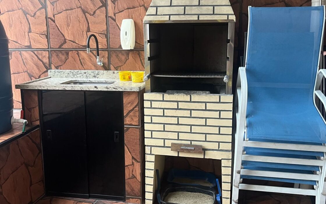 Triplex Exclusiva com Piscina e Espaço Gourmet em Sepetiba
